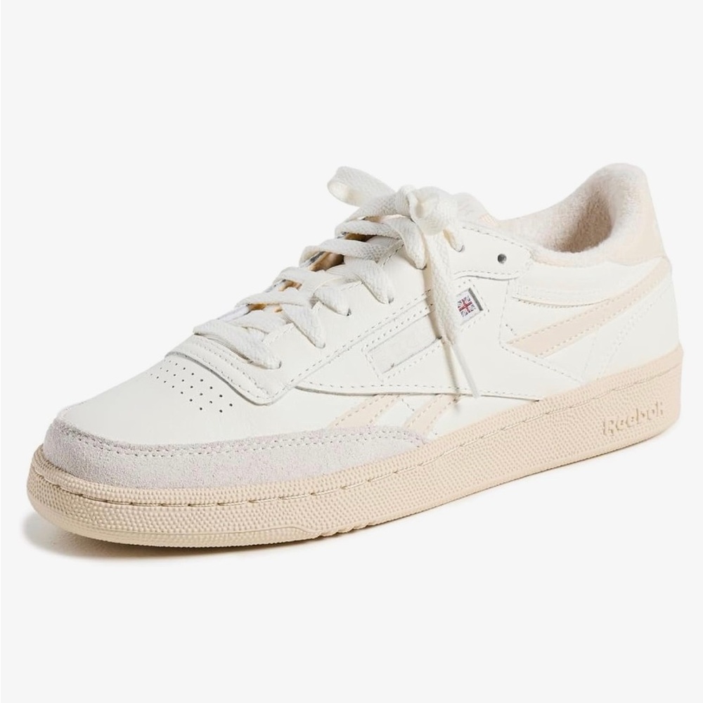 Reebok Women's Club C Sneakers in White and Cream